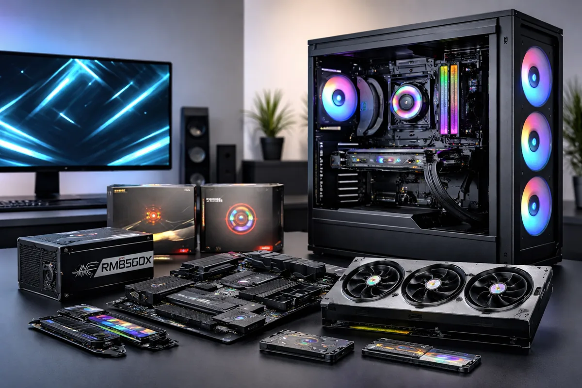 Comment choisir les bons composants pour monter un PC gaming performant