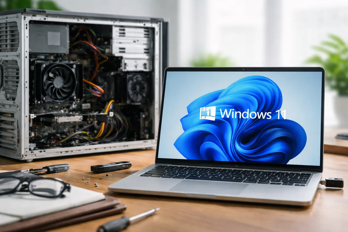 Comment installer Windows 11 sur PC ancien sans TPM