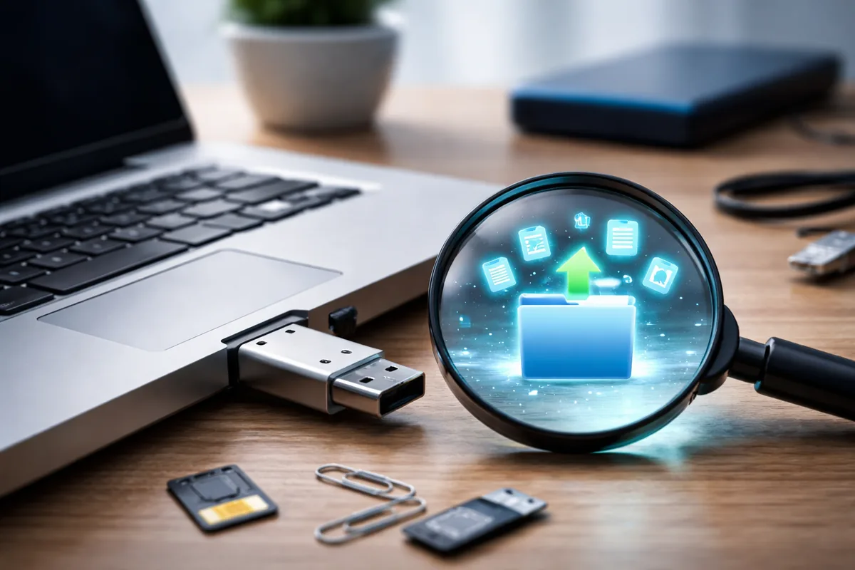 Comment récupérer des fichiers supprimés sur clé USB gratuitement